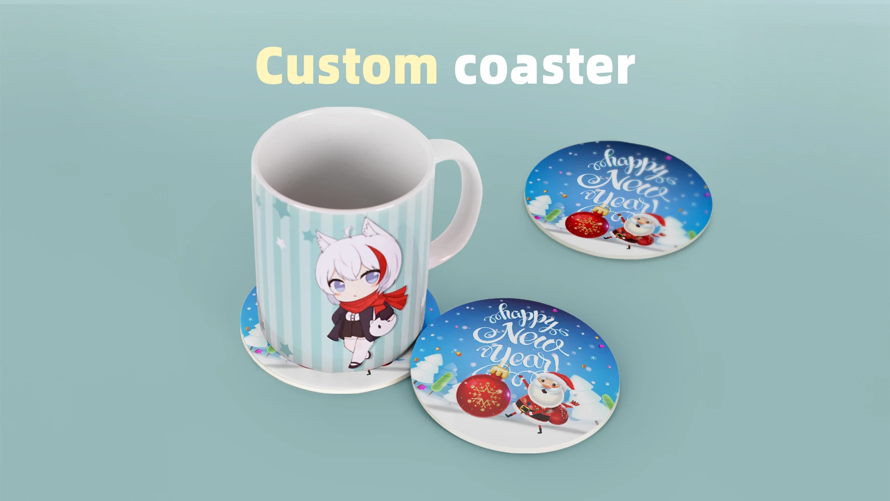 Custom Pvc Coaster For Promotional Gift Wholesale Record Coaster Custom