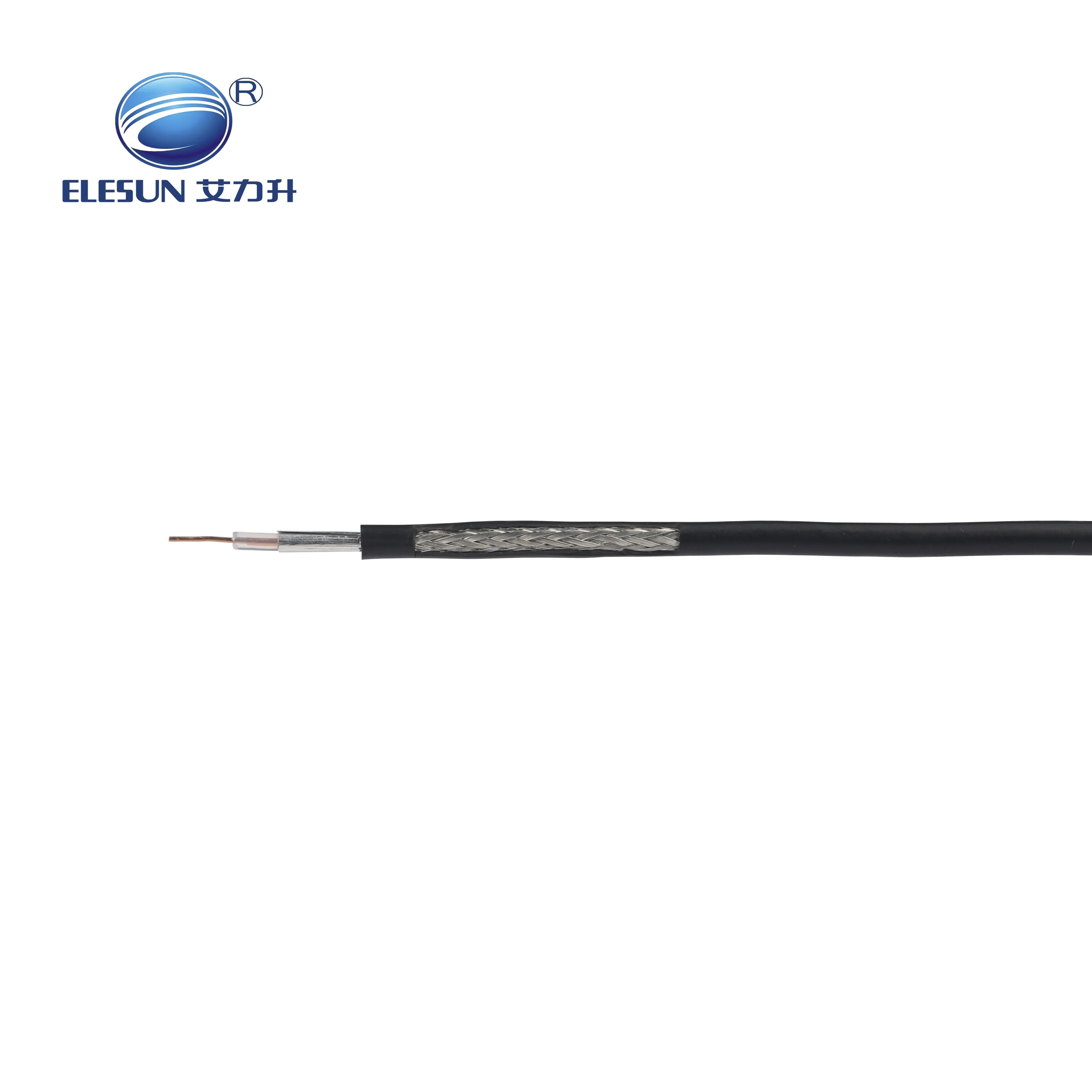Manufacture High Performance  50ohm LSR100 Solid Copper Conductor Pvc Low Loss Coaxial Cable for Antenna System