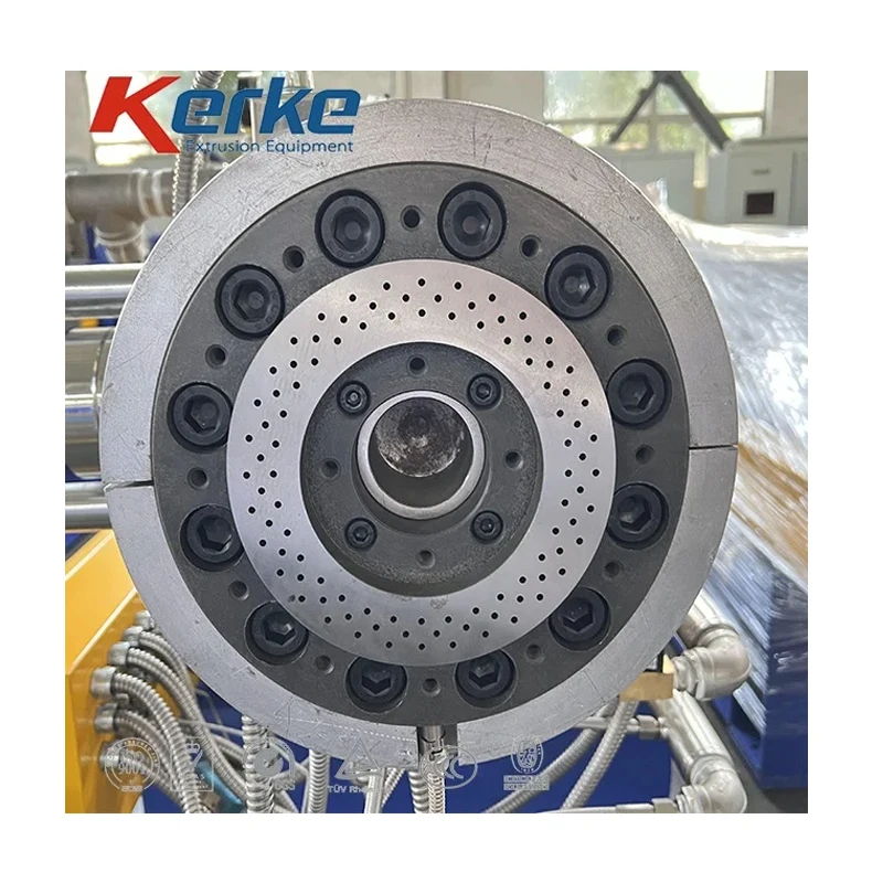 Plastic Extrusion Machinery Parts Die Double Plastic Die Head for Plastic Blown Film Extruder Machine
