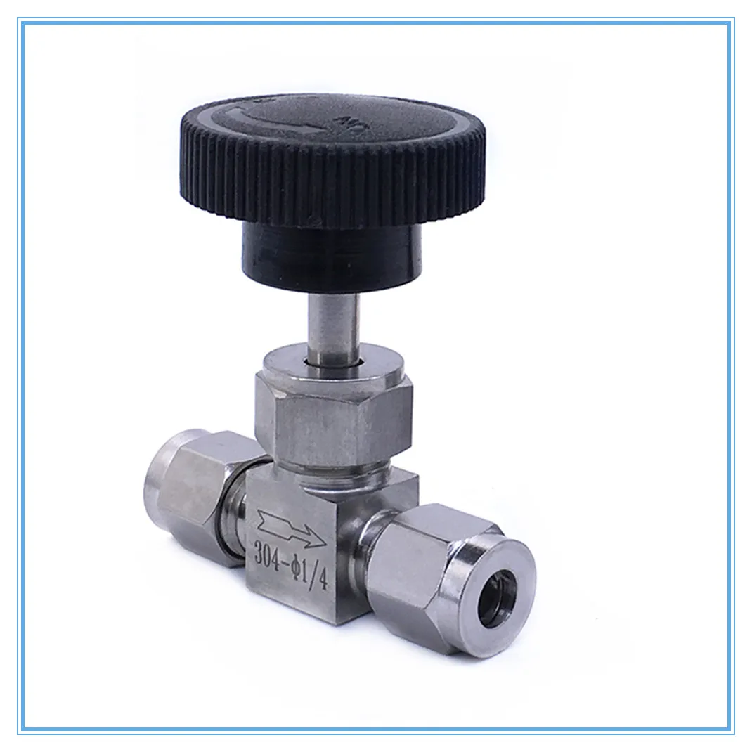 GOGO Adjustable Needle Valve - High Pressure & Stainless Steel