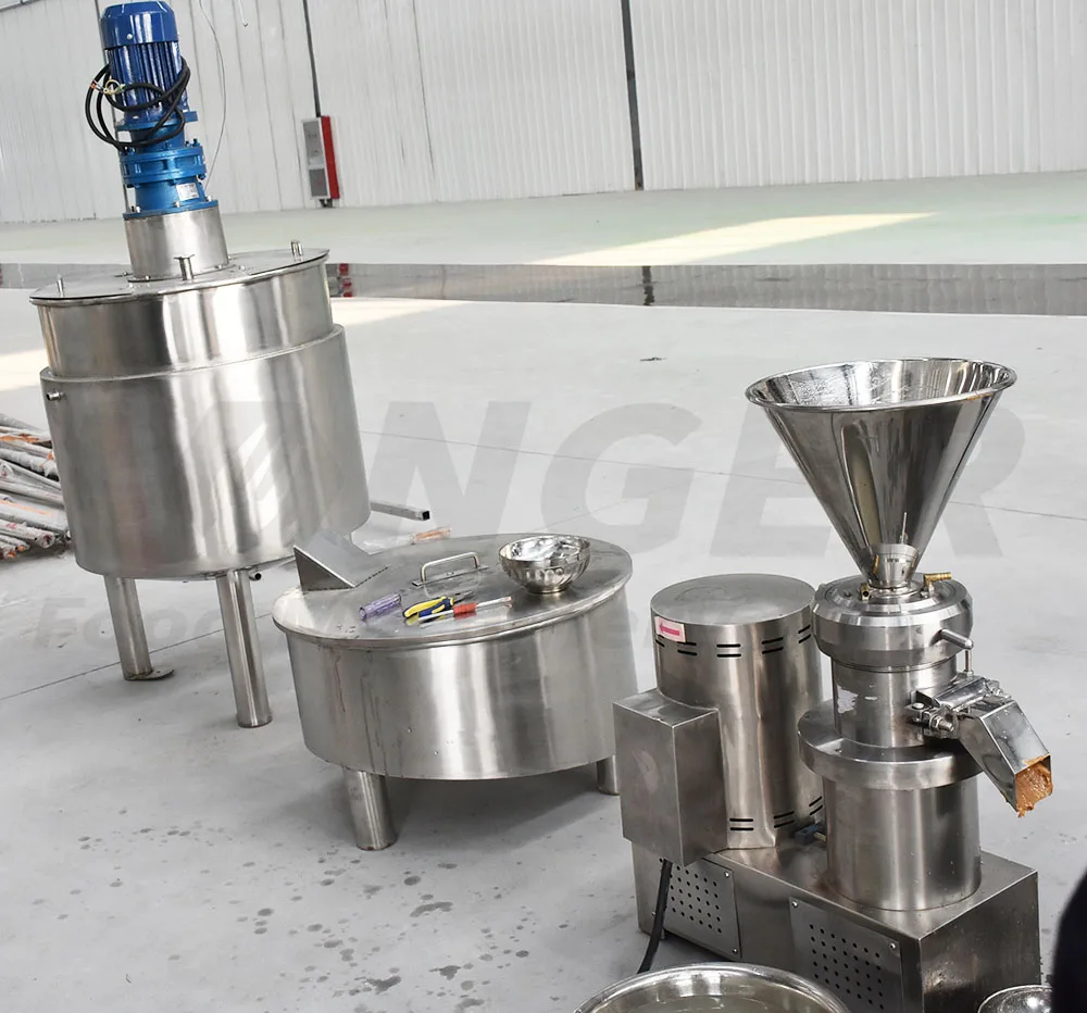 Cocoa Bean Grinder Colloid Mill Date Paste Making Peanut Butter Grinding Machine Price
