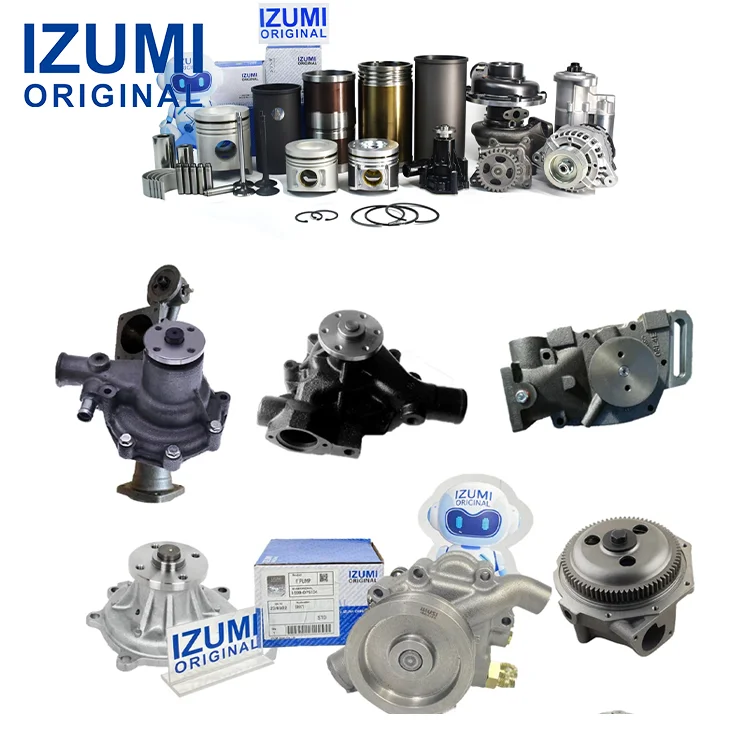 IZUMI ORIGINAL 3114 Water Pump 7W-3780 195-0303 107-7701 4W-0253 Engine Parts Water Pump FOR CATERPILLAR