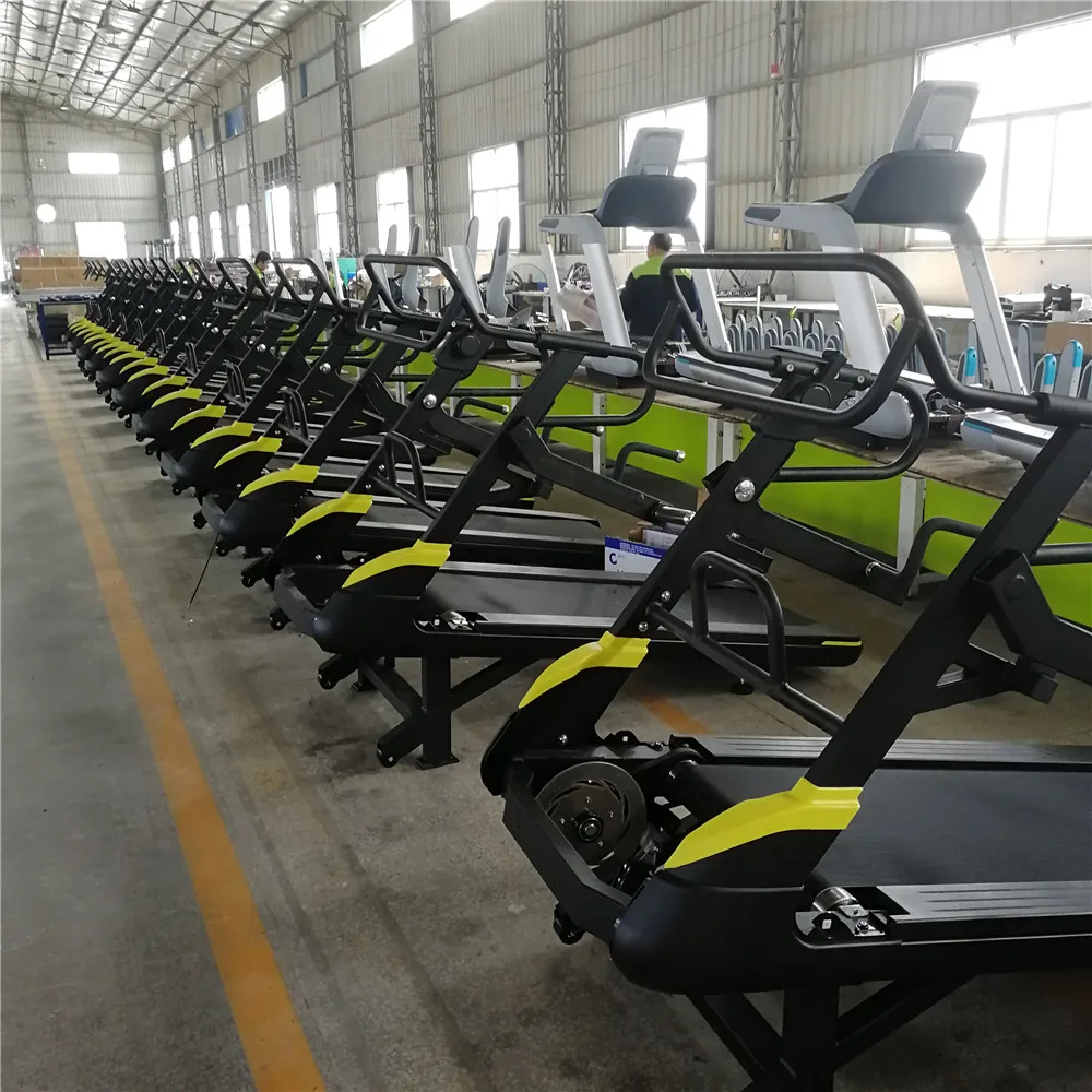 MND New Designed Commercial Treadmill Cardio Equipment MND Flat Borad  Mechanical Treadmill Y500B