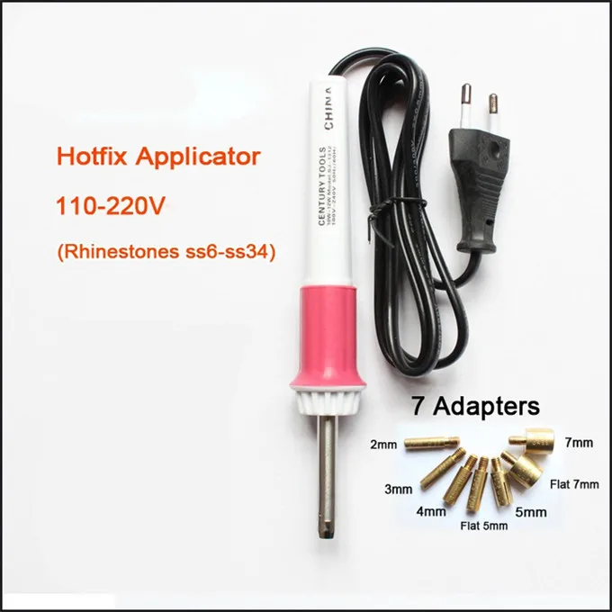 Hot Fix DIY Applicator Wand Rhinestone Gun for Crystals Setting Rhinestone Setting Machine for Garment Accessories