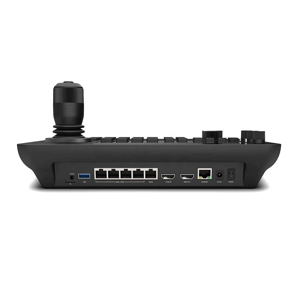 Special Design Touch Screen Android System IP 4Axis PTZ Joysticks Controllers for Video Conference NDI 4K PTZ Cameras PoE