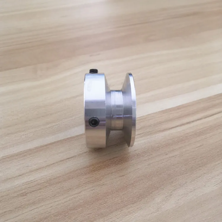 Poulie à Gorge Unique 20mm D'alésage Fixe - 40mm Diamètre Extérieur - Alliage Alu - Uxcell
