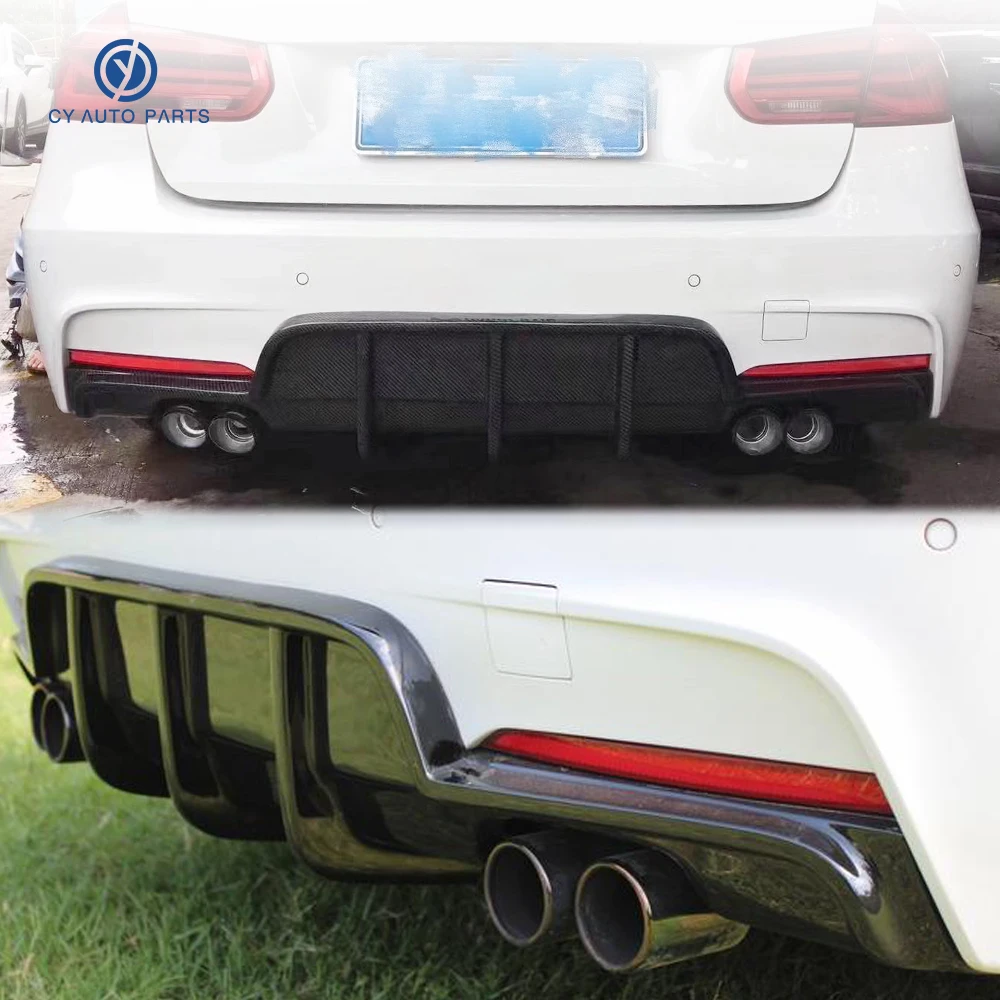 Bmw F30 Rear Bumper Diffuser Carbon Fiber Mp Style Rear Diffuser Lip For Bmw 3 Series F30 Buy 6700