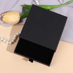 Оптовая продажа жесткая картонная скользящая бумага маленькая Подарочная коробка с логотипом на заказ ящик для упаковки ювелирных