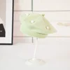 Light green [ball-shaped wool beret]