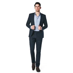 Custom Designers 100% Wool Formal Business Coat Pant Two Piece Set Men Suits
