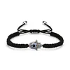 hamsa hand/black string
