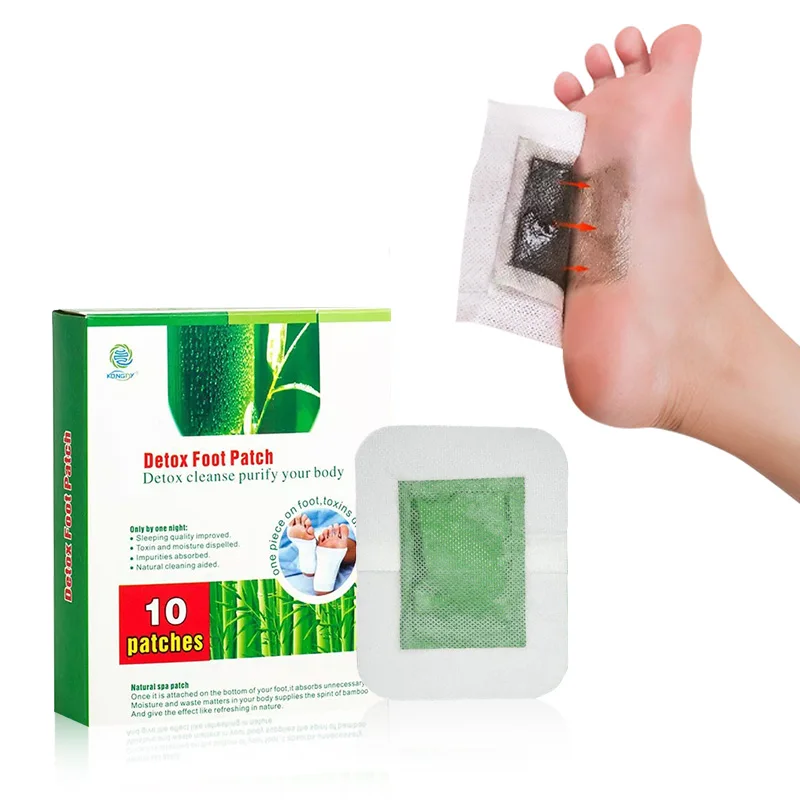 Most Popular Organic Detox Foot Patch Foot Detox Patch Health Care Bamboo  Vinegar Detox Foot Patch