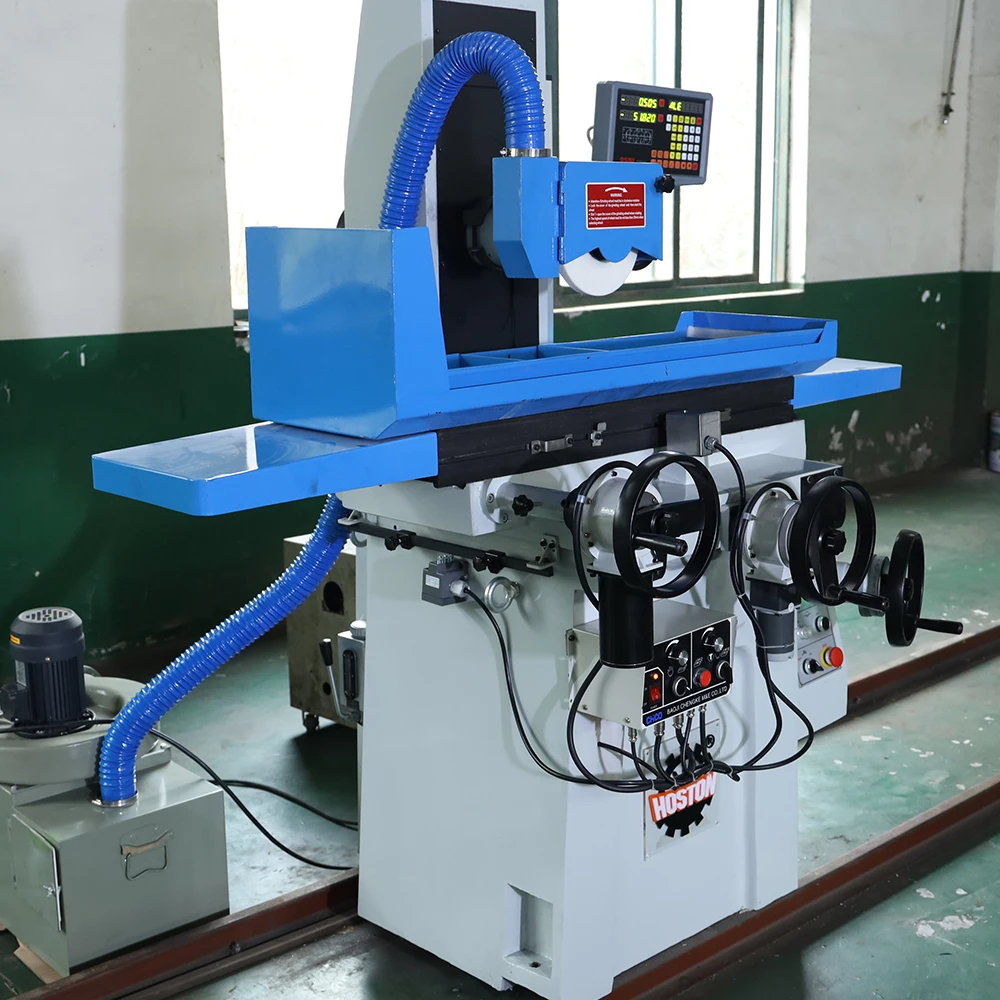 MD618A Electric Manual Surface Grinding Machine Horizontal Spindle Rectangular Table featuring Engine Motor Gear Core Components