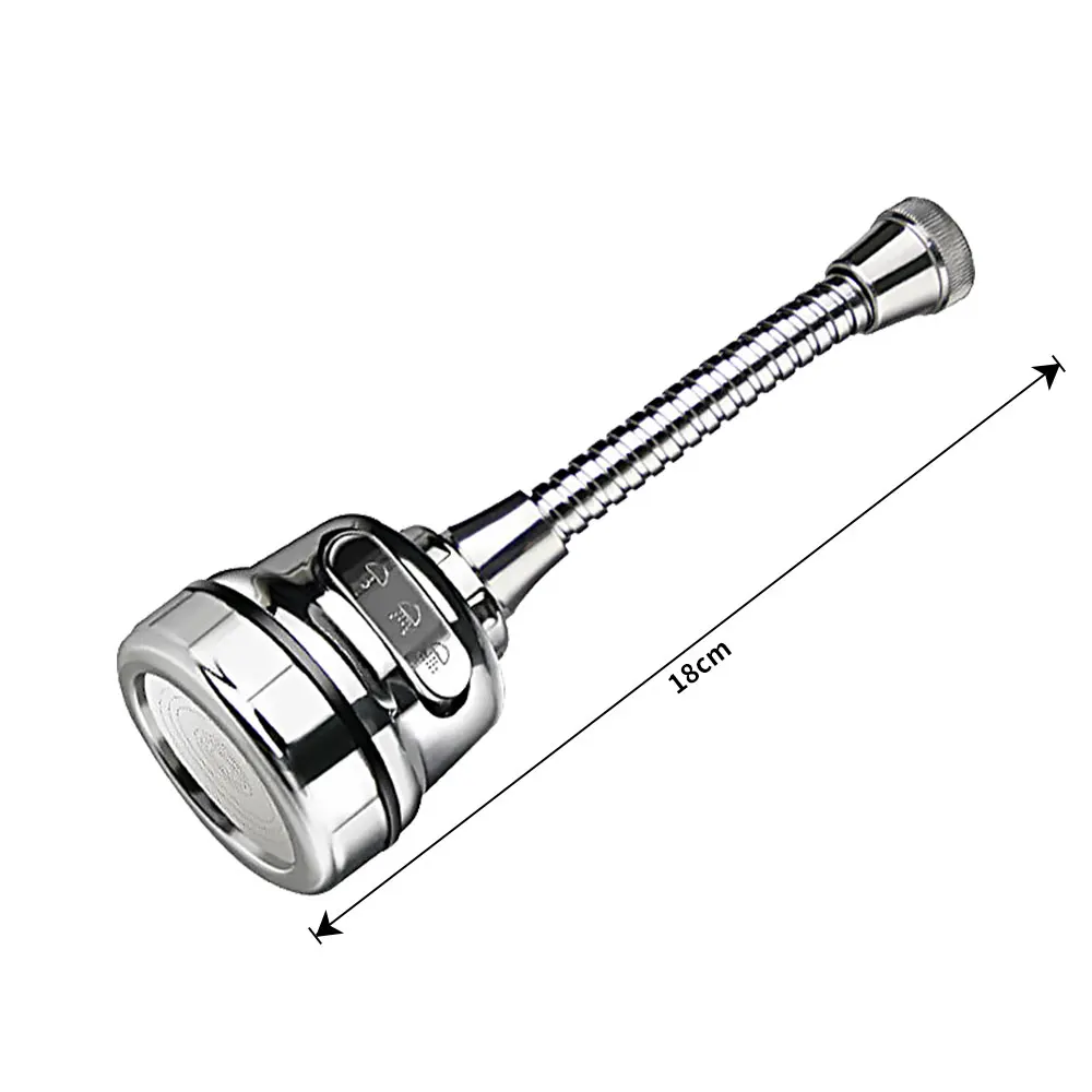 Universal 3mode Kitchen Faucet Adapter Aerator Shower Head Pressure