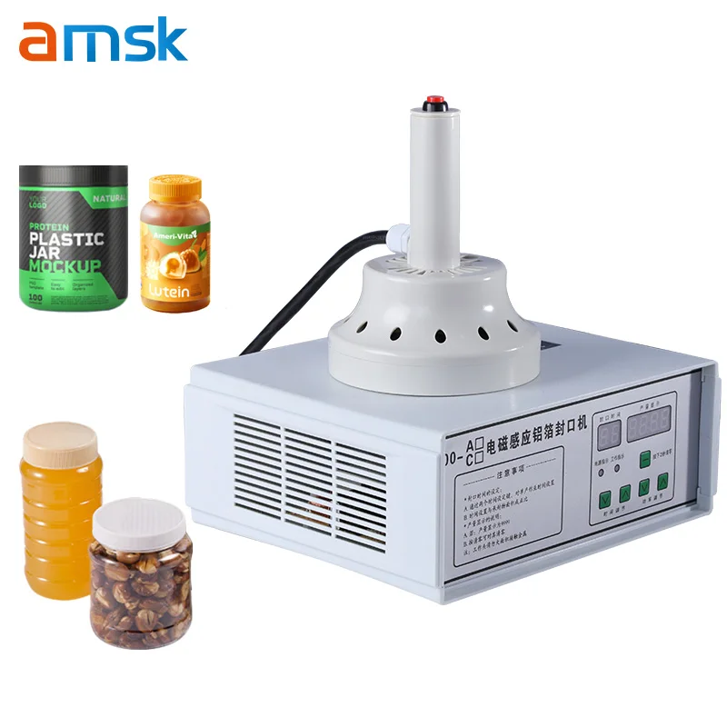 DGYF-300C Small Caliber for 20-130mm Portable Heat Sealer for Foil Aluminum Liners Bottle Manual Induction Sealing Machine