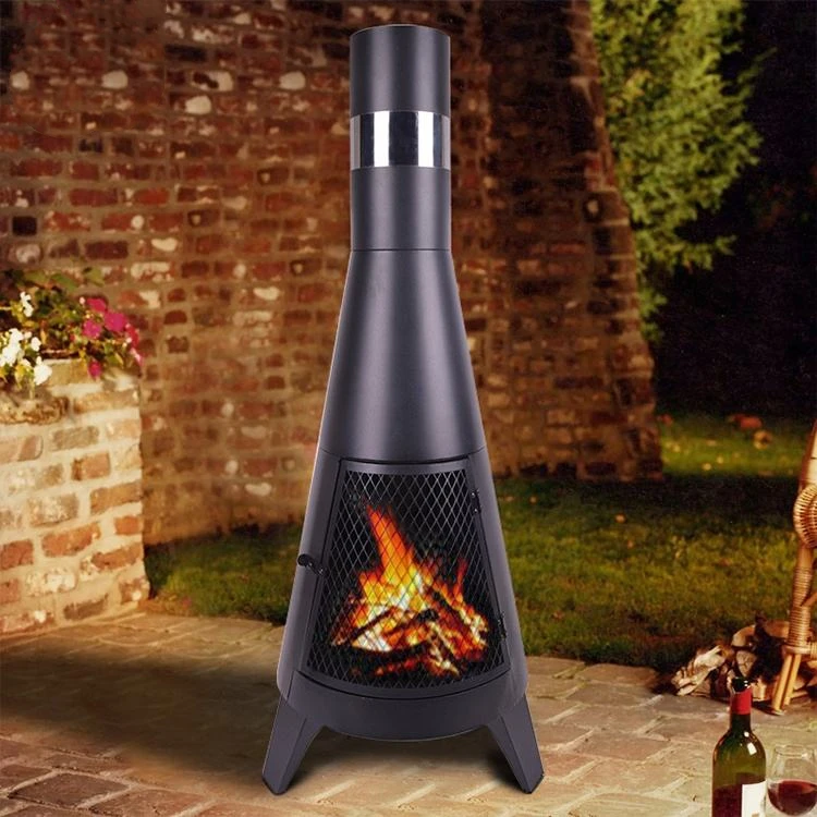 Outdoor Garden Patio Heater Fire Pit Wood Burning Steel Metal Firepit With Chiminea Buy Wood