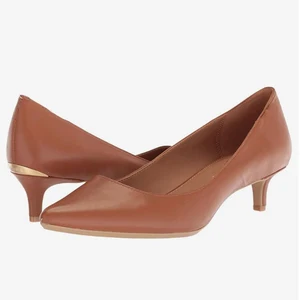 High Quality Genuine Leather Heels Shoes for Ladies Fashion Trend Slip-On Closure Thin Heels for Summer and Autumn