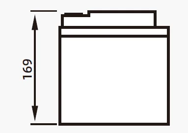 il pacchetto della batteria al litio di 12.8v50Ah Lifepo4 sostituisce la protezione acida al piombo IP67 5
