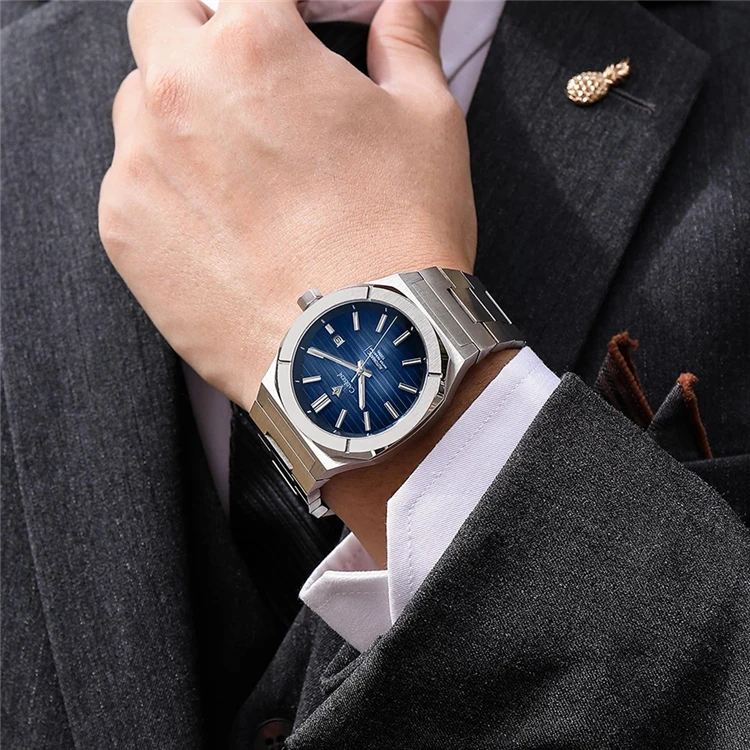 CADISEN NUOVO Top Brand Sport Uomo Orologio Da Polso Meccanico Di Lusso Automatico NH35 Orologio Da Uomo In Acciaio Inossidabile 200M Orologio Impermeabile | IT