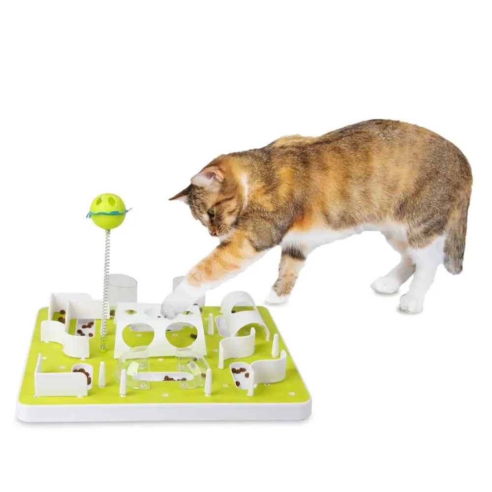 all-for-paws cat toy food dispenser kitty