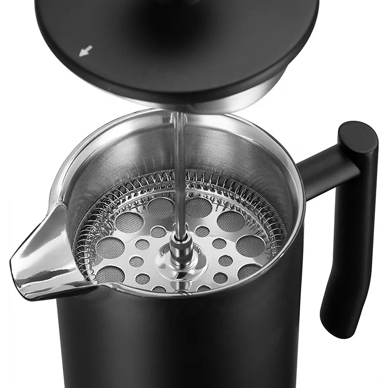 Coffee Culture French Press Coffee Plunger Black 22cm/1L 1EA