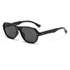 Black frame-black-gray lenses