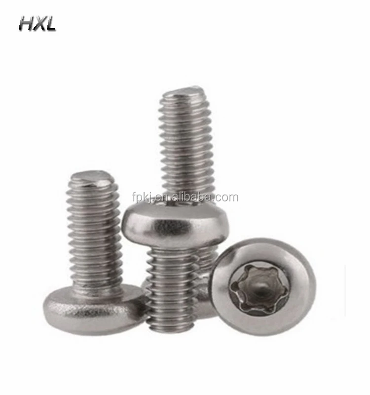 Custom ISO 14583 Hexalobular Socket Torx Bolt Flat/pan Head 1/4-20