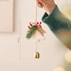 Colgante de árbol de Navidad de felpa blanca