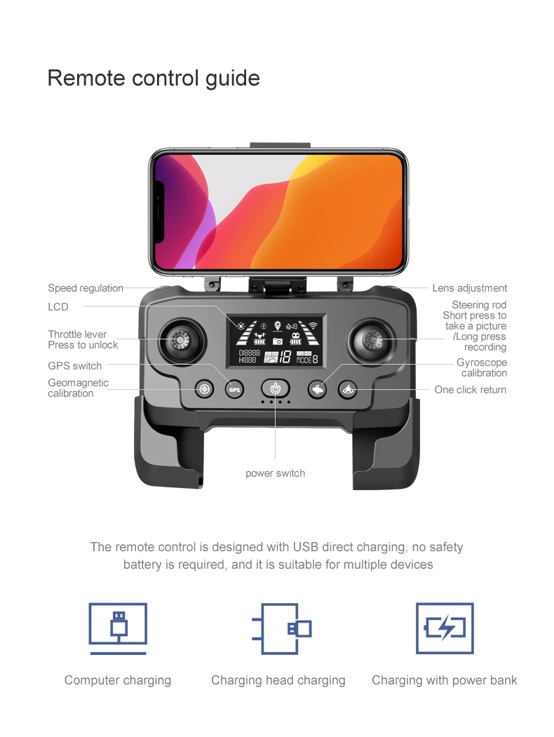 RG101 PRO 2 Axis Gimbal 8K HD camera Professional Drone Brushless RC Quadcopter Laser Obstacle Avoidance RG101 Pro Drone