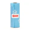 Bolsa para excrementos de perro - Estampado azul cielo