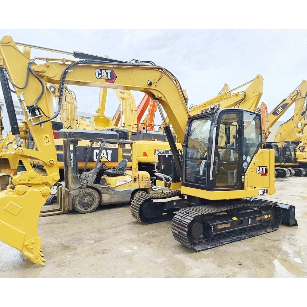 6ton Mini Excavator Digger Used CAT 303.5E Crawler Excavator Digger Caterpillar Excavator for Sales