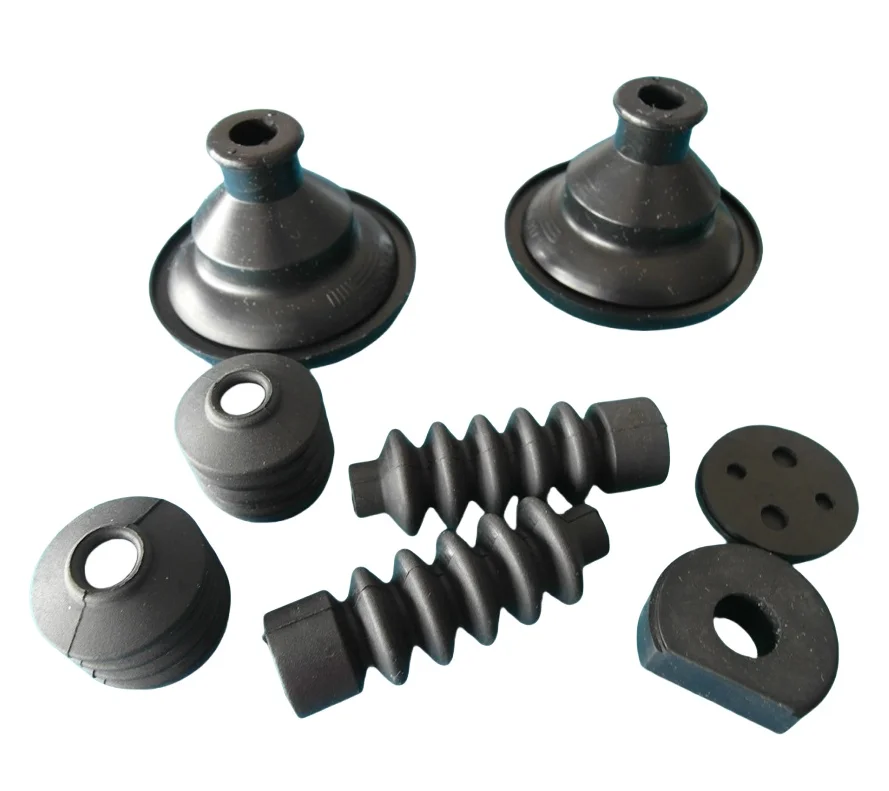 Custom NBR/Nepdm round Square Rubber Grommet for Industrial Cable Wiring Bellows with Cutting and Mold Processing Services