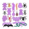 Purple-set of 10