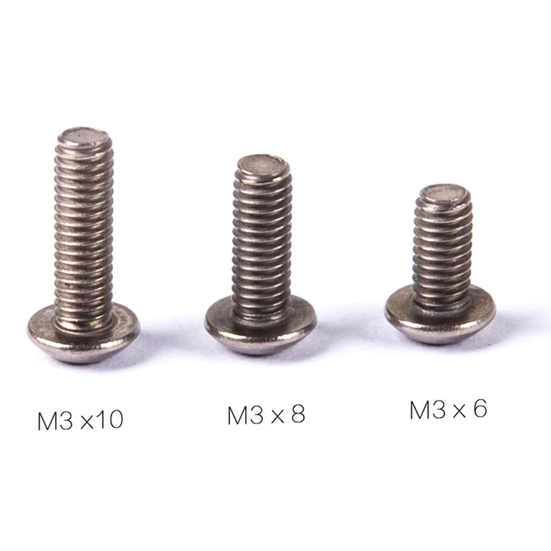 M3 M4 M5 M6 M8 M10 Titanium Hex Allen Socket Button Head Screws