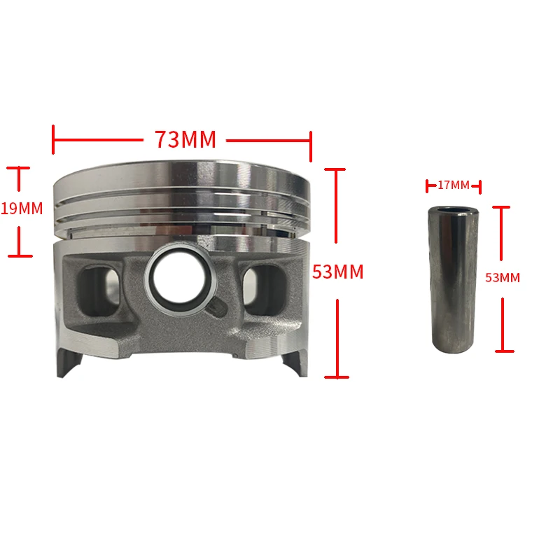 Комплект поршней двигателя мотоцикла Подходит для honda XR250andXL250 набор цилиндров 73 мм поршневые кольца