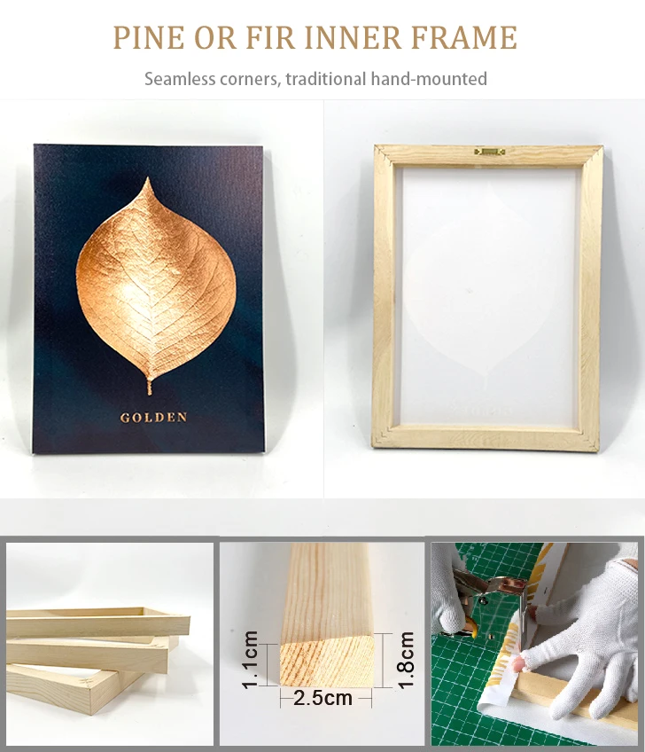 Custom custom canvas art wall frames home decoration living room