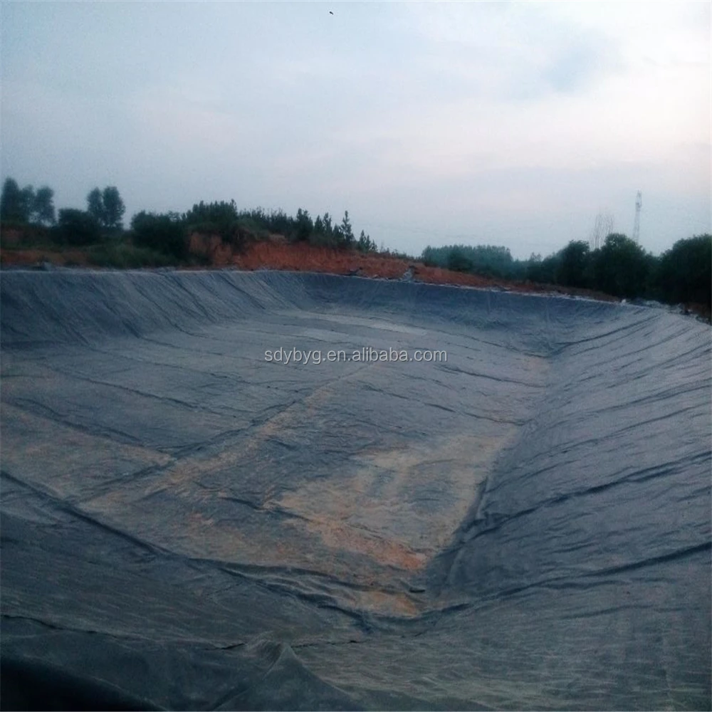 Thickened Impervious Film Impermeable Geomembrane For Mine Soil ...