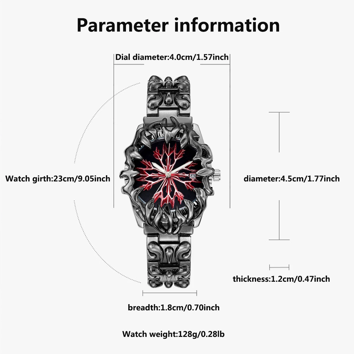 Wholesale Vantage Creative Unique Y2K Alabaster Claw Watches Men 