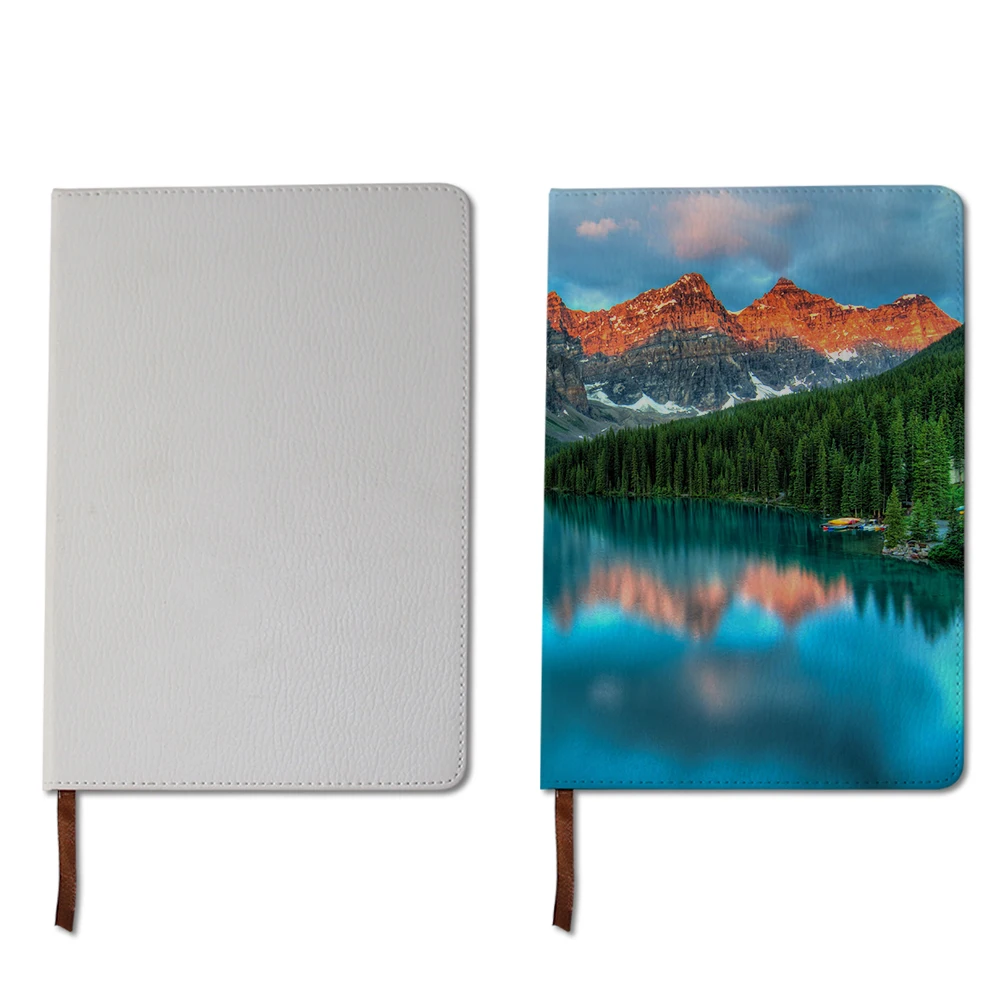 Prosub Sublimation Journal Blanks Notebook A4 Pu White Leather Cover ...