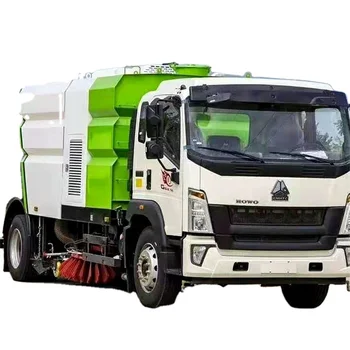 Dongfeng Haowo Washing and Cleaning Vehicle Coal Mine Sand and Stone Factory Expressway Road Cleaning Vehicle