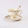 White-cup and saucer