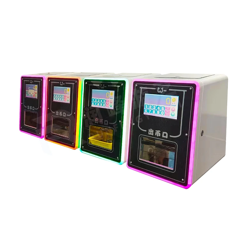 Smart Automatic Metal Money Changer Dispenser Coin Exchange Machine Vending Machine for Token Coin Exchange Game