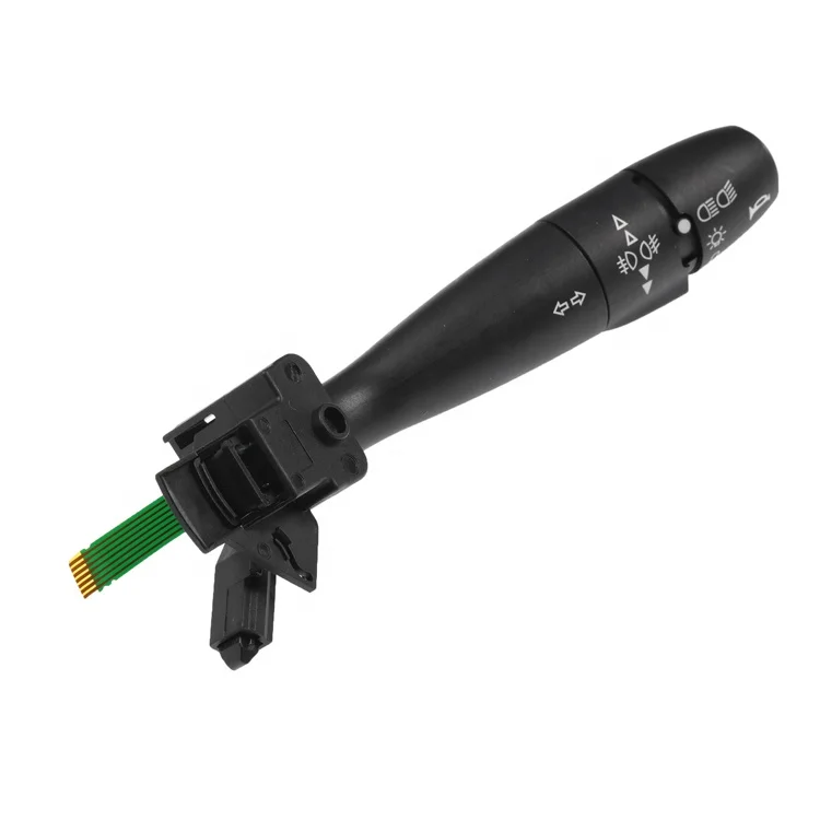 Interrupteur Clignotant Voiture 96608841XT - Compatible Peugeot 307, 308, 206, 407 - Plastique ABS - Facile à Installer