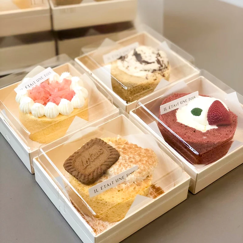 MUMULULU Kuchenboxen Mit Fenster – 18 Stück, 35,6 X 25,4 X 10,2 Cm, Weiß Für Donuts, Cupcakes & Mehr