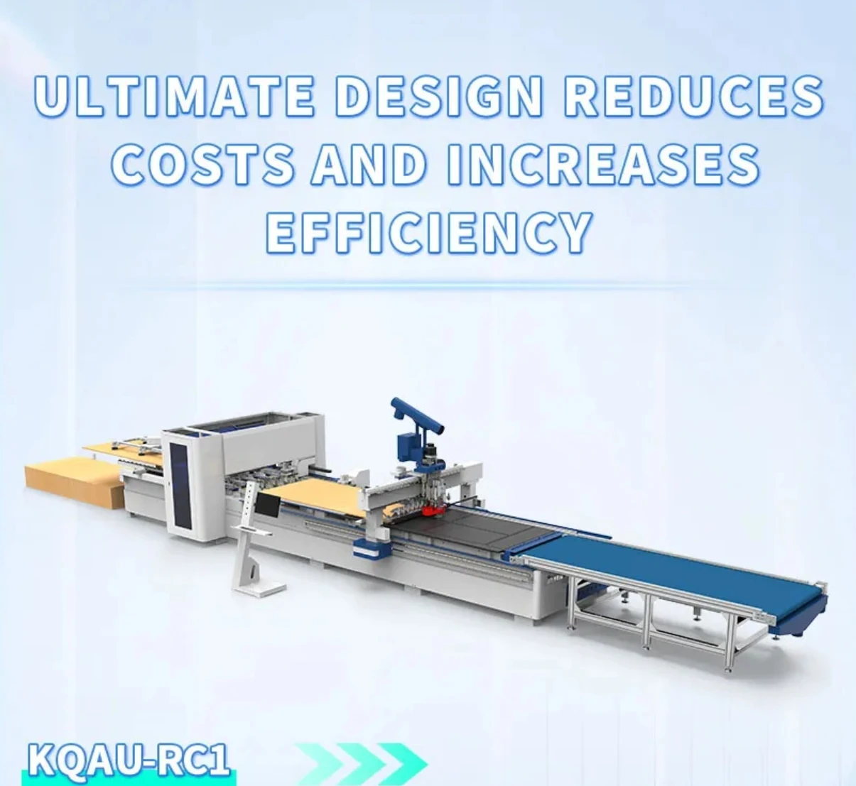 Quick CNC Drilling Cutting Nesting Furniture Production Line RC1 Woodworking Router Machine for Wood Modular Cabinets