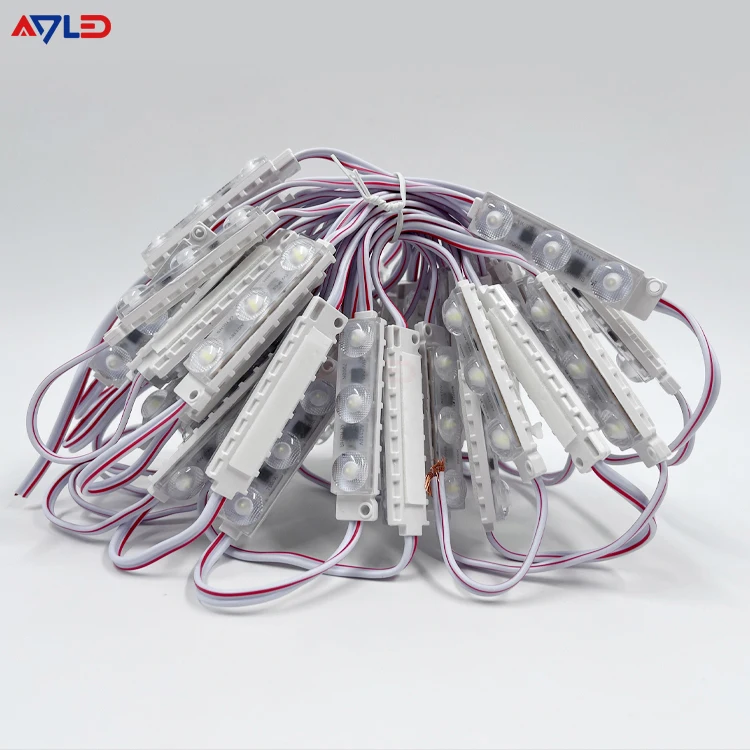 Ul Listed Ac 110V Led Module Injection 2835 3Led Modulo Led 110V 220V for Advertising Light