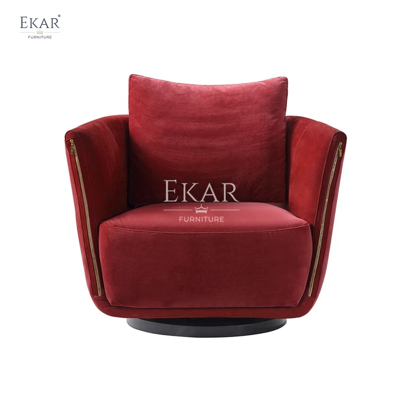 product new design living room fabric leisure chair single chair-64