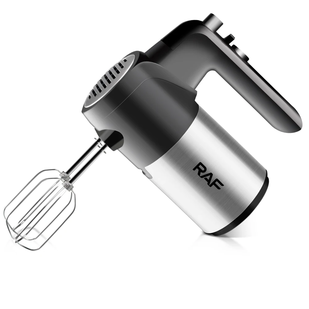 RAF Small Household Electric Egg Beater and Hand Mixer Manual/Automatic  Cake and Dough Hook Baking Tools