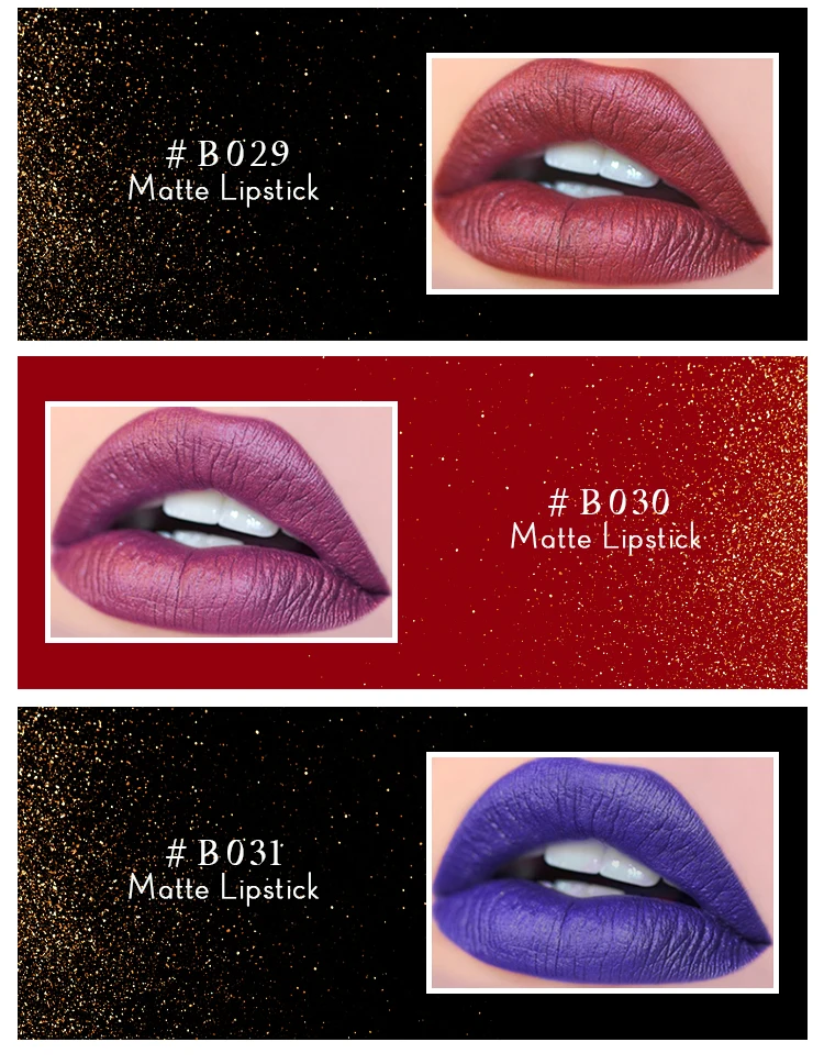 Customised Pink Gradient Glitter Private Label Natural Organic Lipstick