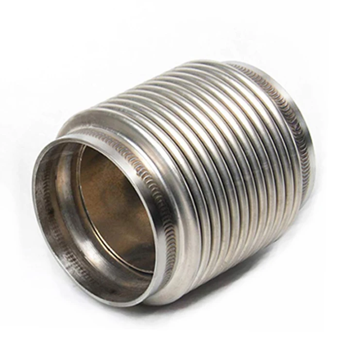 Exhaust Pipes & Tips 60804 2.5" ID x 4" OAL Vibrant Stainless Exhaust